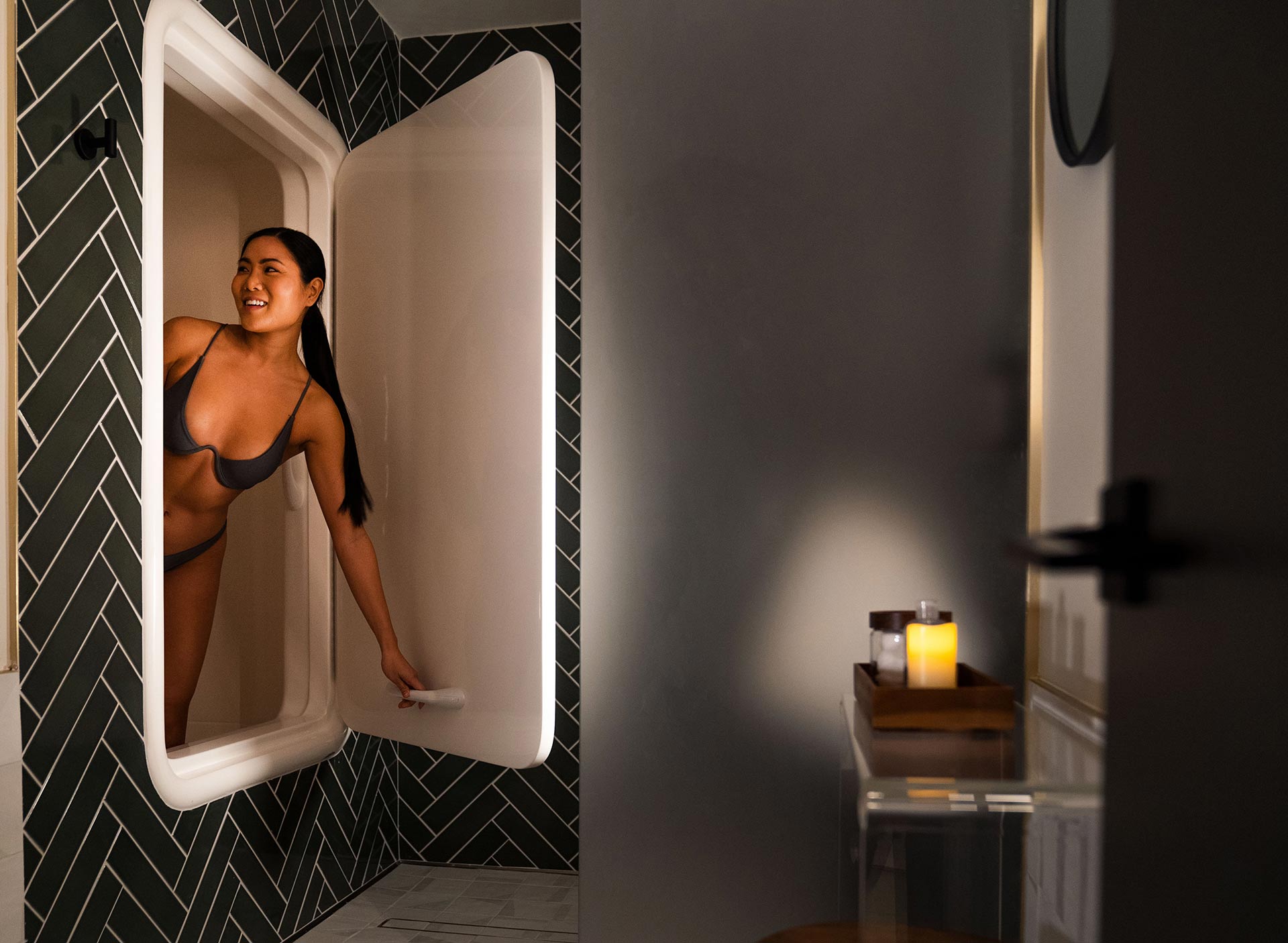 Floatation REST Therapy with Healing Frequency Technology